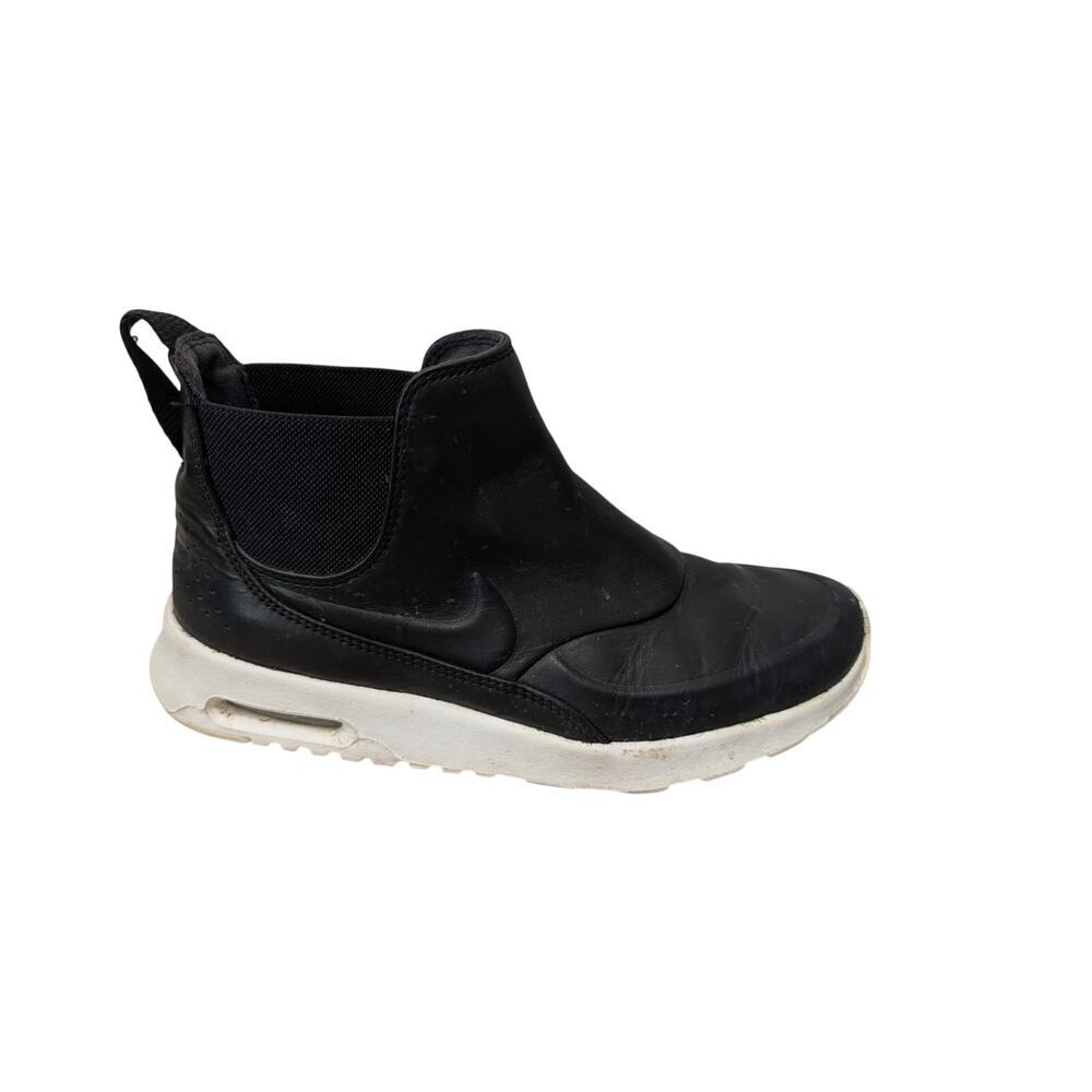 NIKE Air Max Thea Mid Women's slip on black boots size 7; Casual; 859550 001